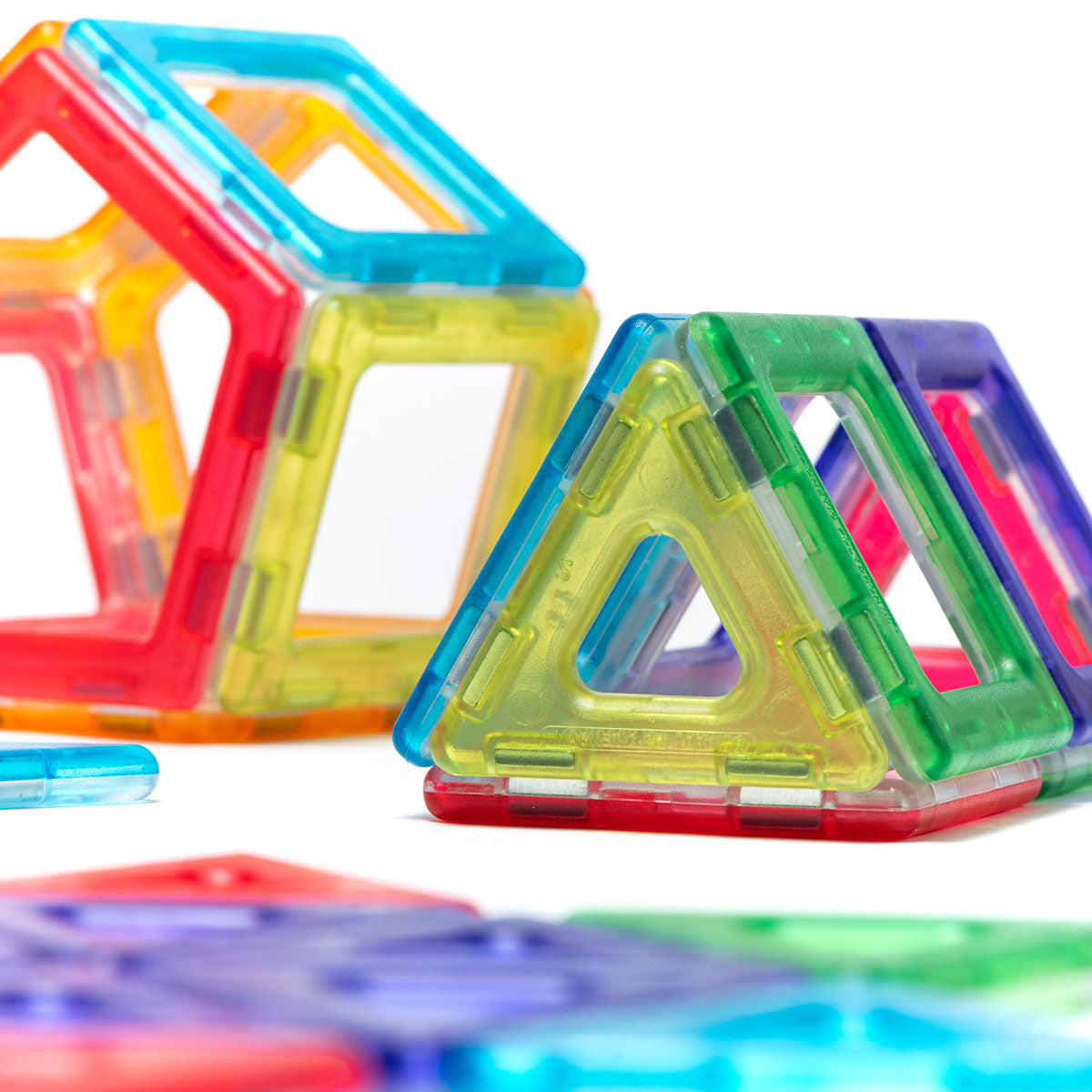 Translucent Magnetic Polydron Exploration Set
