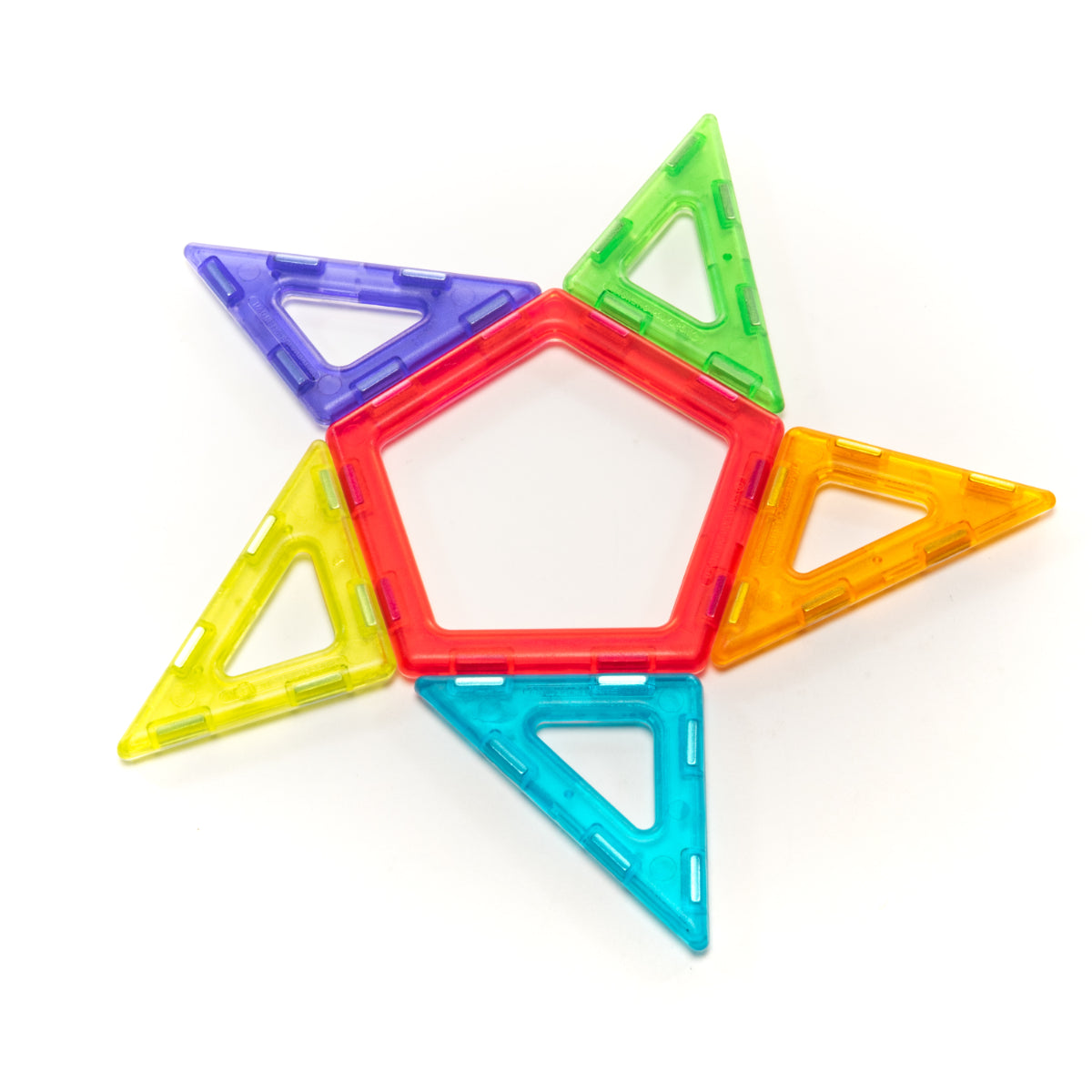 Translucent Magnetic Polydron Exploration Set