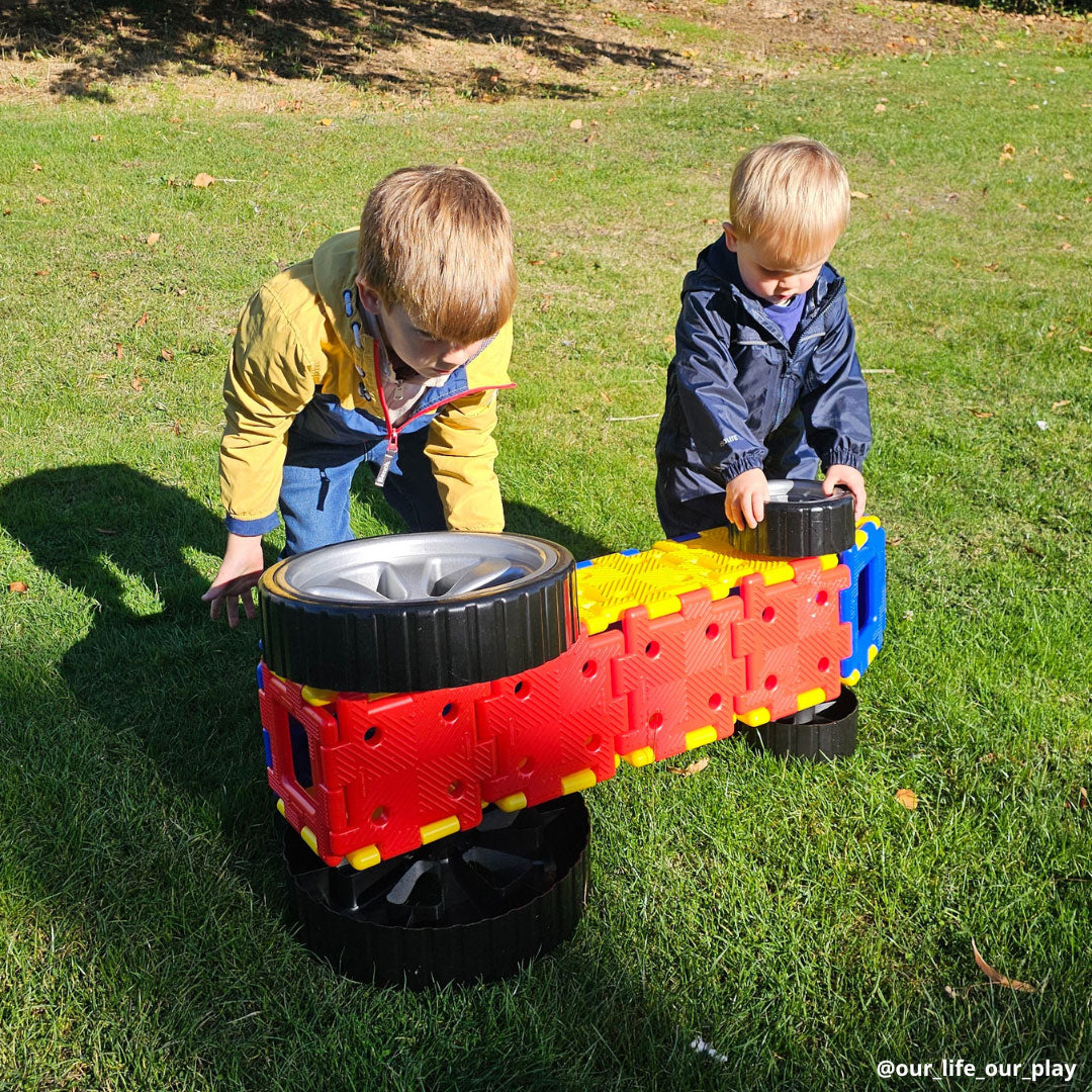 Giant Polydron Vehicle Builder Set