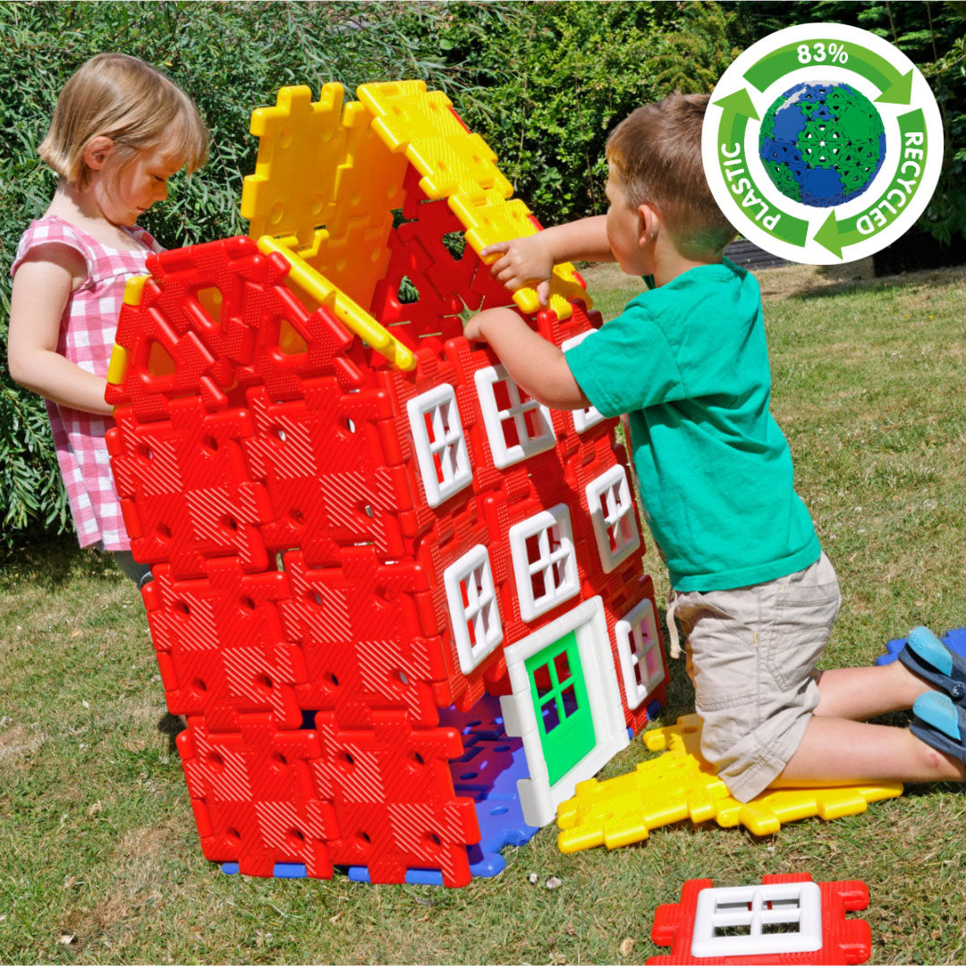 Giant Polydron House Builder Set